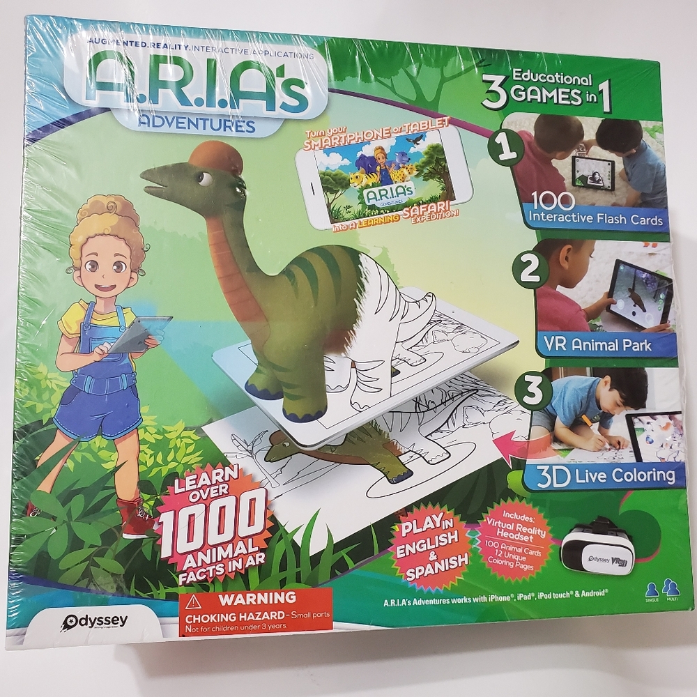 Aria's adventures educational game